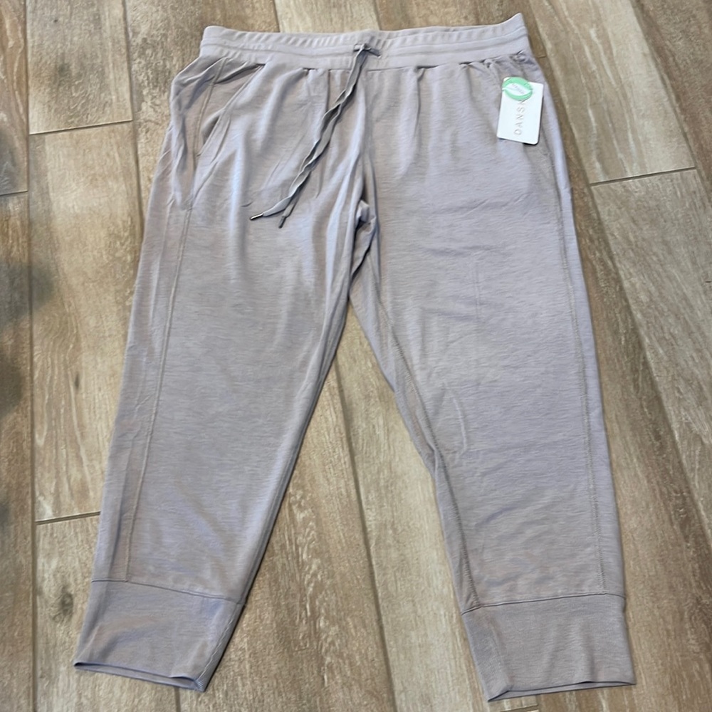 Danskin Soft Touch Atmosphere Drawstring Waist Joggers XXL